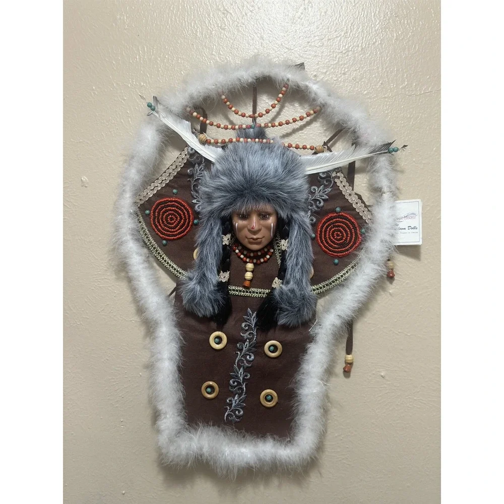 Duck‎ House Heirloom Doll Native American Style Wall Decor Collectible